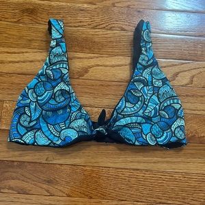 Reversible Kaikini Bikini Top: Medium